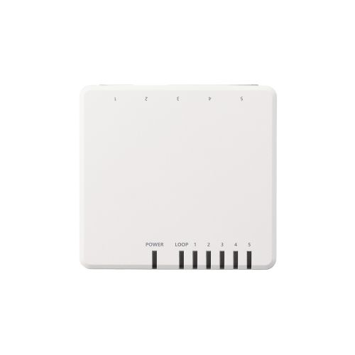 Giga対応スイッチングHub/5ポート/プラスチック筐体/電源外付モデル/ホワイト