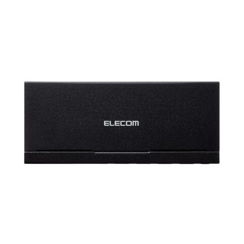 Giga対応スイッチングハブ/8ポート/金属筺体/電源外付けモデル/ブラック