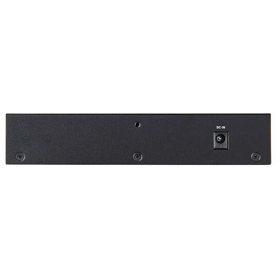 Giga対応スイッチングHub/5ポート/10G/金属筐体/電源外付モデル/ブラック