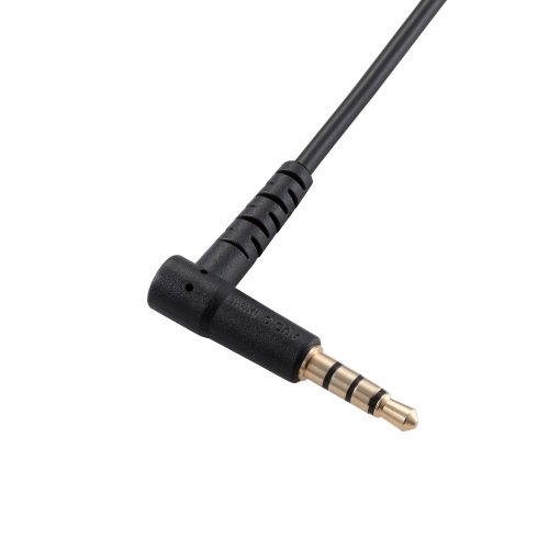 マイク対応オーディオ延長ケーブル/3m/ブラック