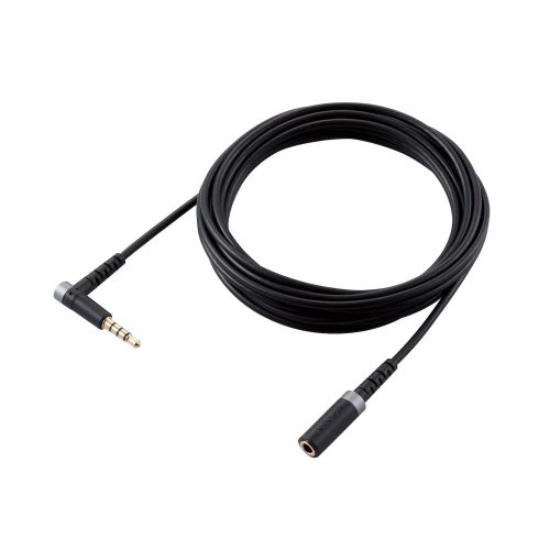 マイク対応オーディオ延長ケーブル/高耐久/3m/ブラック