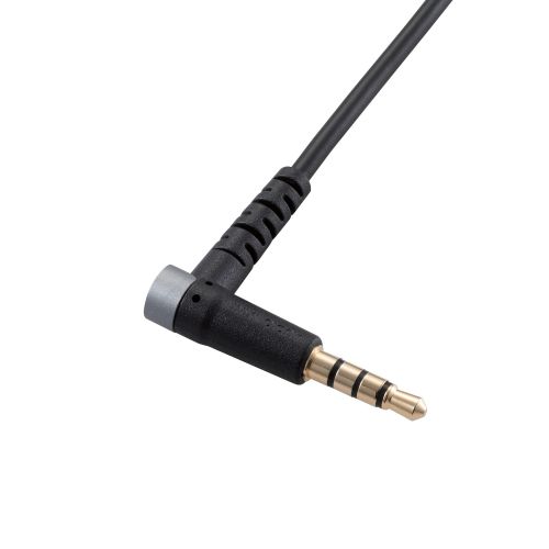マイク対応オーディオ延長ケーブル/高耐久/3m/ブラック