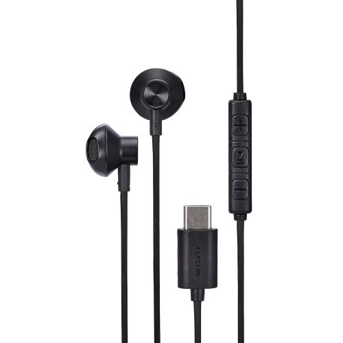 イヤホン/USB Type-C/デジタル式/セミオープン/14.2mmドライバ/ブラック