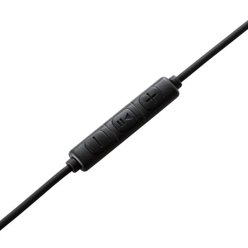 イヤホン/USB Type-C/デジタル式/カナル/10mmドライバ/イヤーアーム付き/ブラック