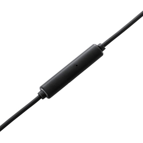 イヤホン/USB Type-C/デジタル式/カナル/10mmドライバ/イヤーアーム付き/ブラック