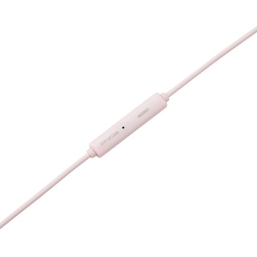 有線イヤホン/USB Type-C/高耐久/セミオープン/14.2mmドライバ/ピンク