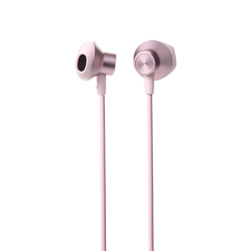 有線イヤホン/USB Type-C/高耐久/セミオープン/14.2mmドライバ/ピンク