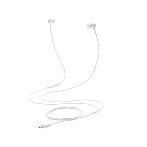 有線イヤホン/USB Type-C/高耐久/カナル/10mmドライバ/シルバー