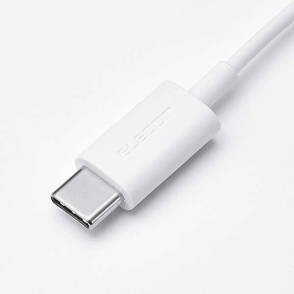 有線イヤホン/USB Type-C/カナル/ホワイト