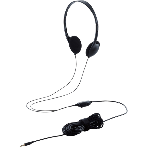 テレビ用ステレオヘッドホン/オーバーヘッド/φ30mmドライバー/AFFINITY SOUND/5.0m/ブラック