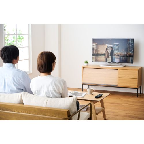 かんたんレコーダー用リモコン/4メーカー対応/ブラック