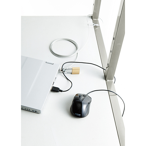 セキュリティワイヤー/南京錠/マルチロックパーツ/マスターキー仕様