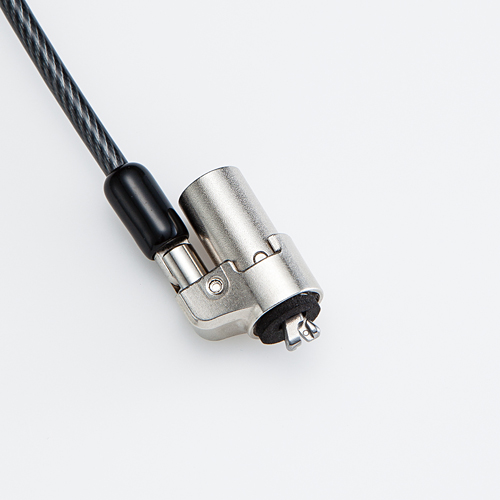 セキュリティワイヤー/シリンダー錠/スロットサイズ(3.2×4.5mm)/統一キー仕様