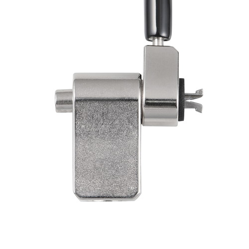 セキュリティワイヤー/マルチスロット対応(3×7mm・2.5×6mm・3.2×4.5mm)/シリンダー錠/プッシュロック方式/マスターキー仕様