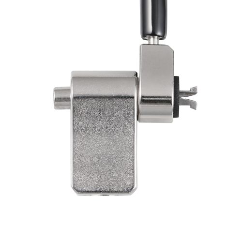 セキュリティワイヤー/マルチスロット対応(3×7mm・2.5×6mm・3.2×4.5mm)/シリンダー錠/プッシュロック方式