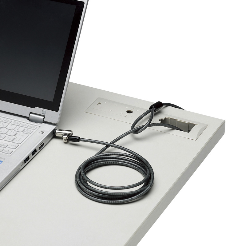 セキュリティーワイヤーロック/シリンダー錠/シリンダー直径11mm