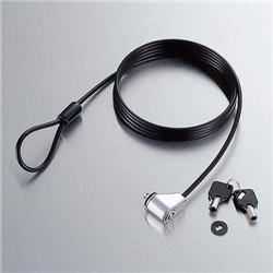 ノートパソコンセキュリティワイヤーロック ESL-7