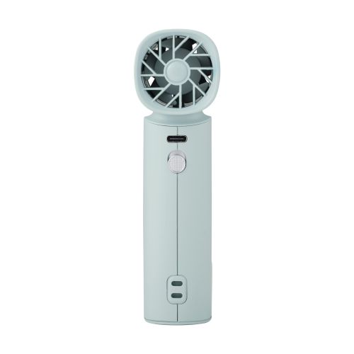 ハンディファン/ナトリウムイオン電池/100段階調整/コンパクトモデル/ストラップ付/USB Type-C充電/グリーン