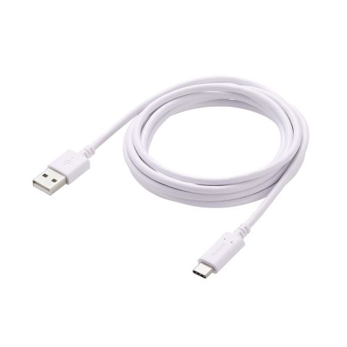USB2.0ケーブル/PS5対応/A-Cタイプ/ノーマル/2.0m/ホワイト