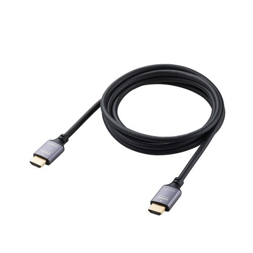 HDMIケーブル/HDMI2.1/ウルトラハイスピード/2.0m/ブラック