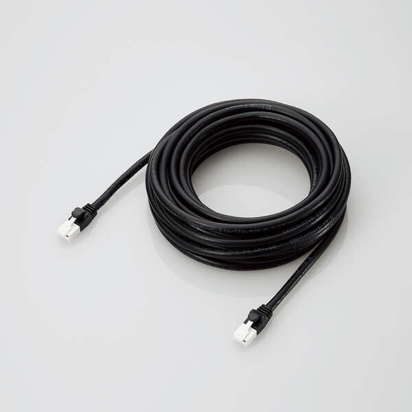 LANケーブル/PS5対応/CAT6A準拠/爪折れ防止/7.0m/ブラック