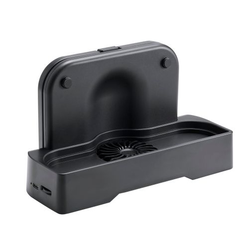 Nintendo Switch 2専用ドッグ用冷却ファン/スタンド機能/ブラック