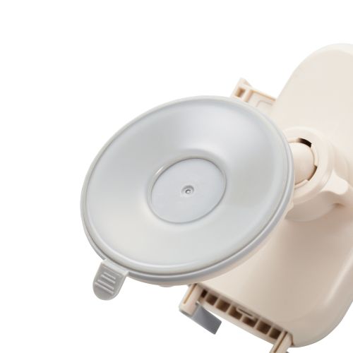 スマホスタンド/キッチン向け/吸盤式/壁付キッチン向け/アイボリー