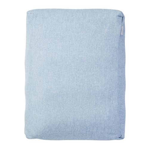 バランスボール/エクリアスポーツ/スクエア型/D40×W43×H55/ファブリックカバー付き/ライトブルー