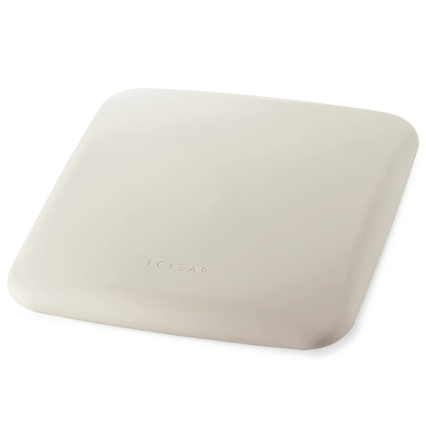 バランスクッション/エクリアスポーツ/スクエア型/縦40cm×横40cm/角カバー対応/グレー