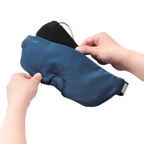 エクリアアイマスク/USBホットアイマスク/ミッドナイトネイビー