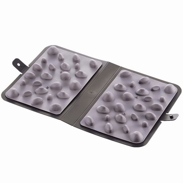 エクリアストレッチ/足つぼマット/オフィスストレッチ/B5サイズ/ブック型/グレー