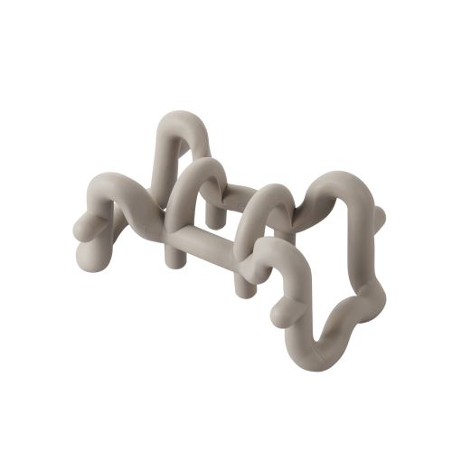 エクリア/首の筋肉のコリほぐし/金属ボール/リバーシブル/グレー