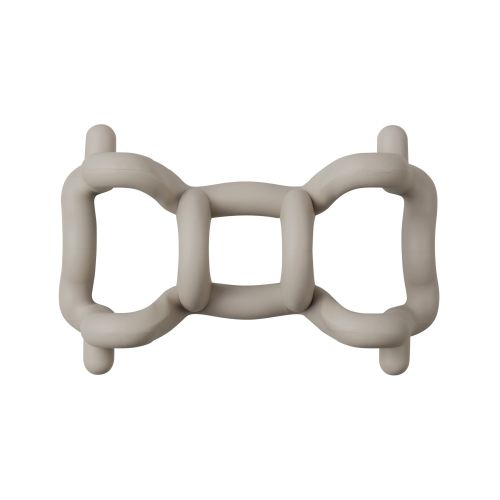 エクリア/首の筋肉のコリほぐし/金属ボール/リバーシブル/グレー