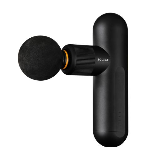 リフレッシュガン/ECLEAR/スマートスピードモード搭載/4段階強さ調整/アタッチメント4種付属/ブラック