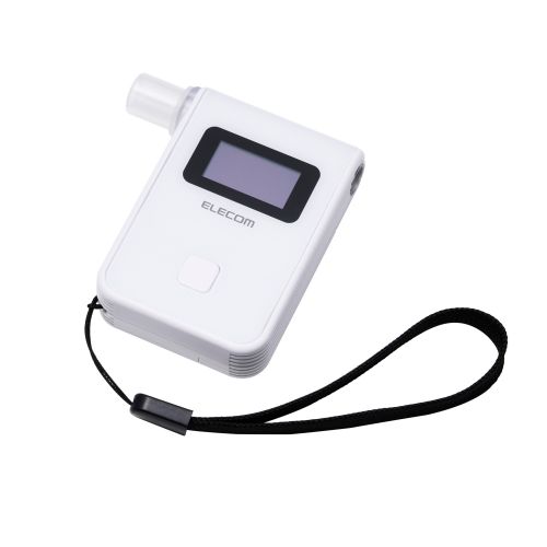 アルコールチェッカー/燃料電池センサー(圧力式)/個体識別機能付き/ホワイト