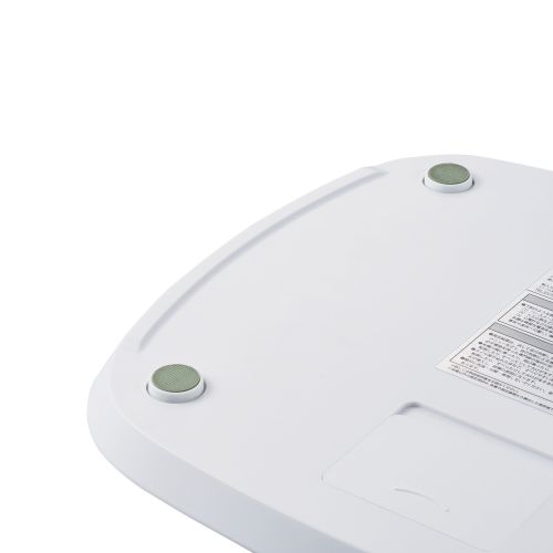 エクリア体組成計/大画面/測定項目一覧表示/8項目測定可能/グレー