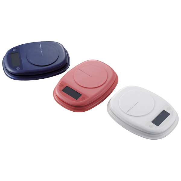 キッチンスケール/最大2kg/最小0.1g表示/ホワイト