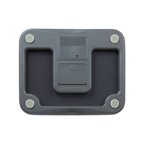 エクリア体重計/BMI表示可能/チャコールブラック