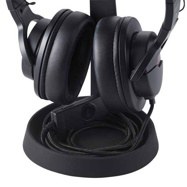 ヘッドホン用スタンド/T字型/ブラック