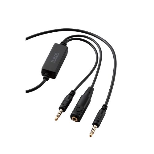 ゲーミングアナログミキサー/ケーブル一体型タイプ/ブラック