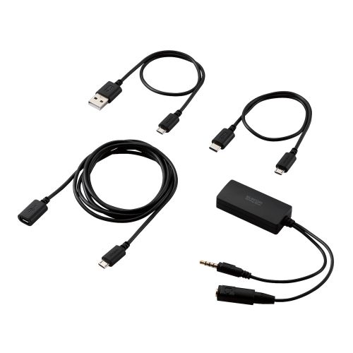 ゲーミングデジタルミキサー/ケーブル一体型タイプ/ブラック