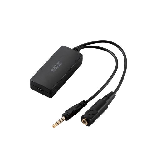 ゲーミングデジタルミキサー/ケーブル一体型タイプ/ブラック