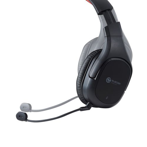 ゲーム向け無線ヘッドセット/2.4GHz/ミキサー機能付USBアダプター付き/サラウンド機能有/ブラック