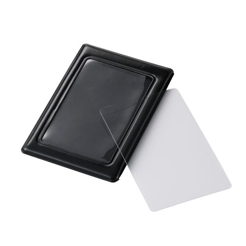 チェキアクセサリ/フォトケース/ぷっくりフレーム/推し活/MagSafe対応/マグネット吸着/カラフル/ブラック