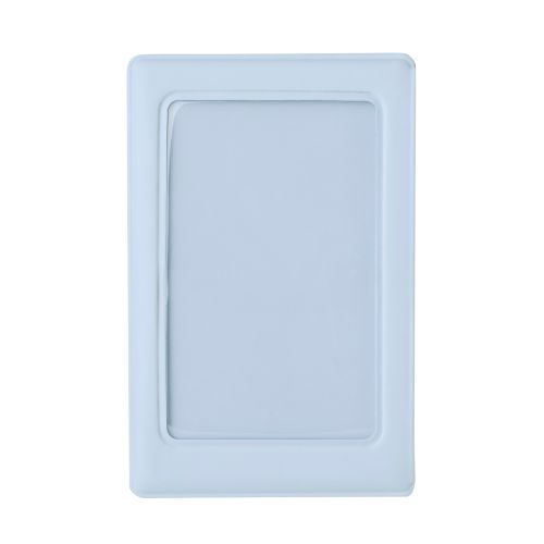 チェキアクセサリ/フォトケース/ぷっくりフレーム/推し活/MagSafe対応/マグネット吸着/カラフル/ブルー