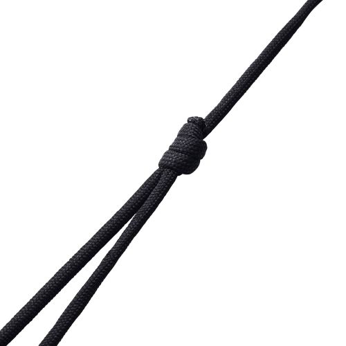 チェキアクセサリ/ショルダーストラップ/汎用/編み系/ブラック