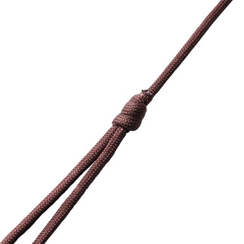 チェキアクセサリ/ショルダーストラップ/汎用/編み系/ブラウン