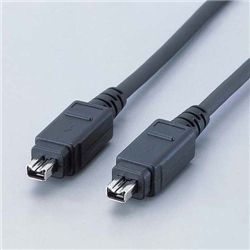 IEEE1394ケーブル(ブラック)