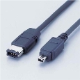 IEEE1394ケーブル(ブラック)