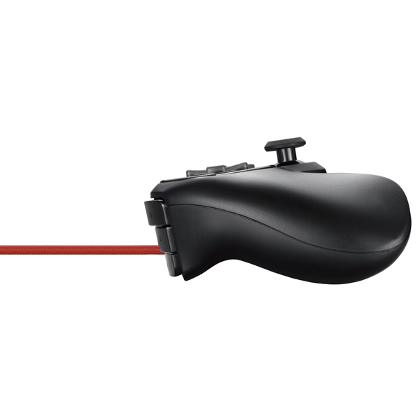 USBゲームパッド/24ボタン/MMOゲーミング/DUXシリーズ/ブラック